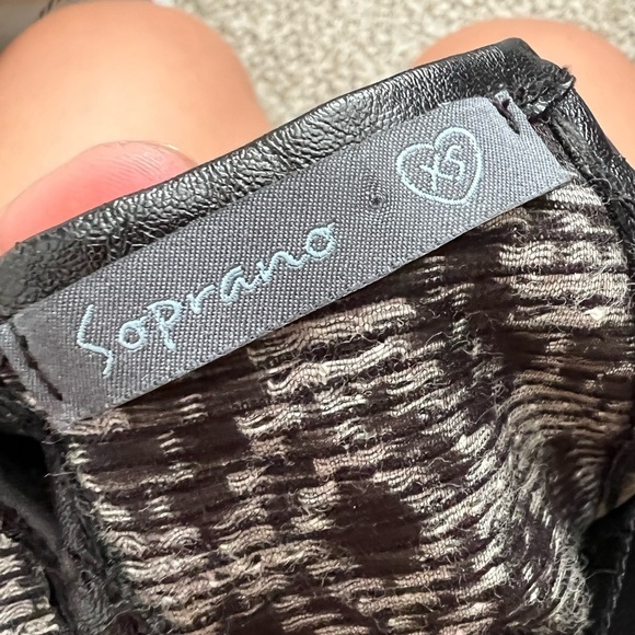 ⚫️  SOPRANO XS bodycon fitted dress​​​ - Picture 3 of 5